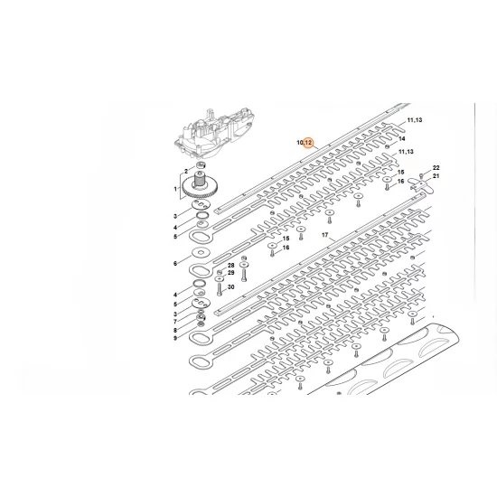 STIHL  Prowadnik 450 mm 4818 641 4601
